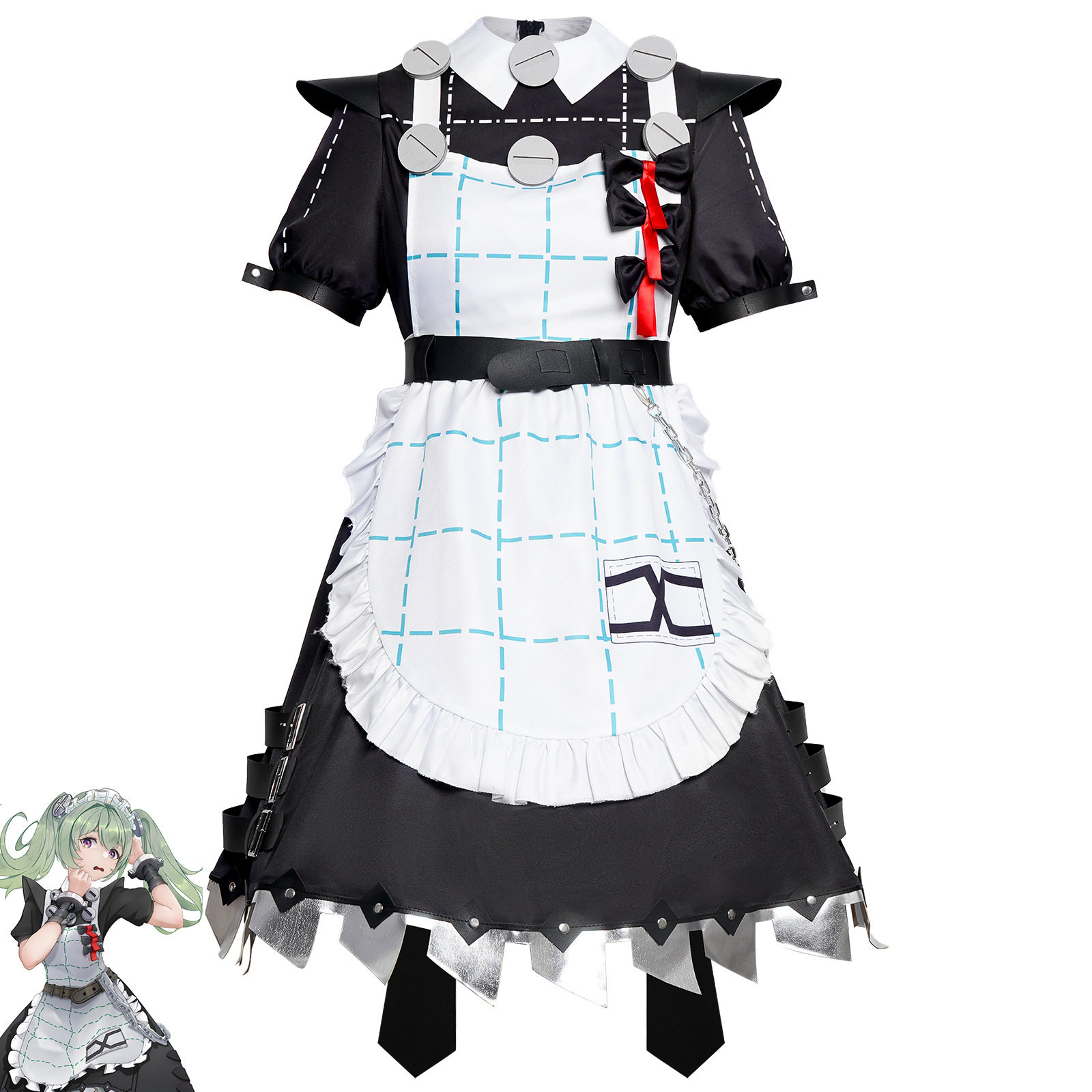 绝区零cos服可琳威克斯服装绝区零可琳女仆装cosplay舞台表演服