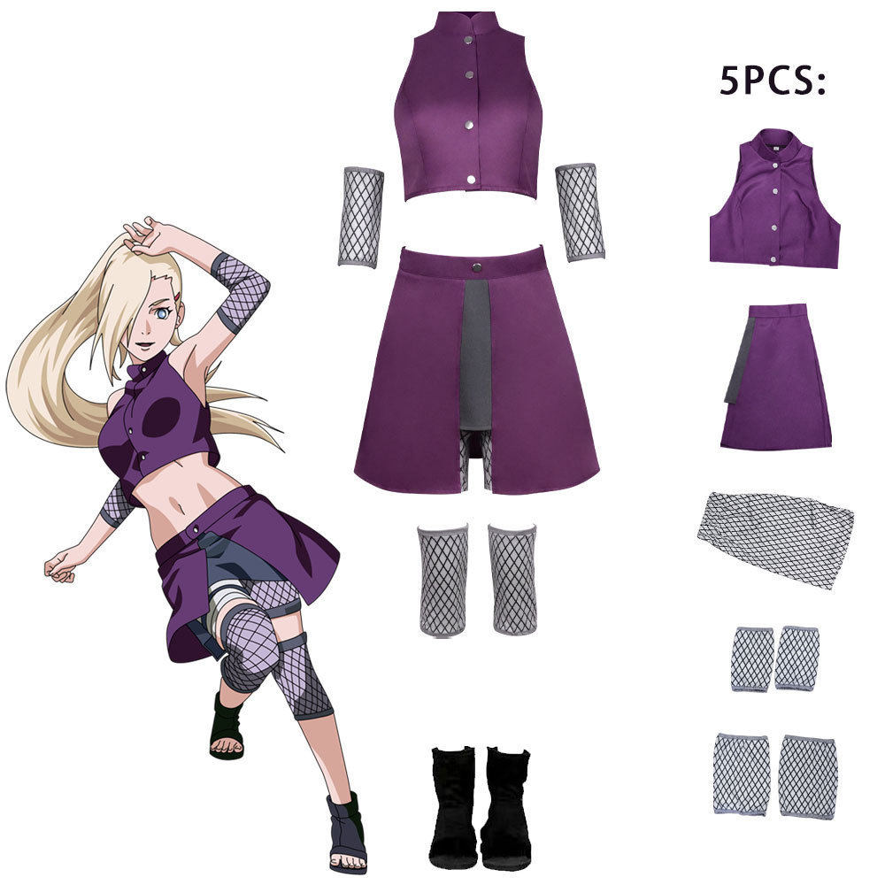 山中井野cos服动漫忍者cosplay服装二次元角色扮演服装工厂现货