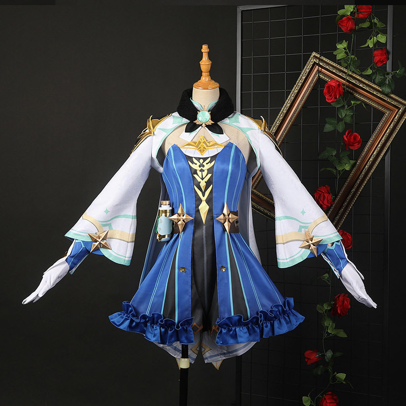 原神cos砂糖cosplay服装眼镜配饰游戏动漫服装女可爱萝莉