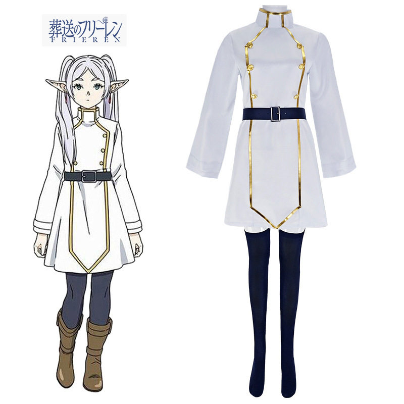 葬送的芙莉莲cos服芙莉莲冬装呢子外套cosplay全套日常面料服装