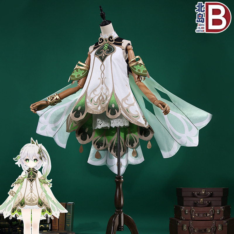 原神cos服装小吉祥草神cosplay游戏服装女萝莉纳西妲全套
