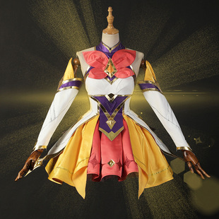 lol英雄联盟cos星之守护者萨勒芬妮cosplay游戏动漫打歌服女