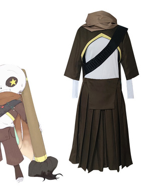 万圣节传说之下cos服undertaleink！sanscosplay动漫服装全套