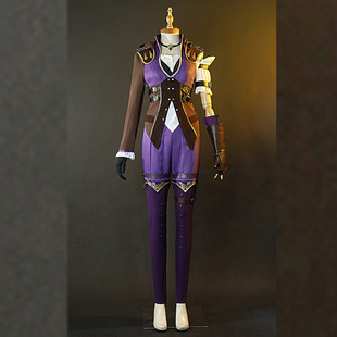 LOL英雄联盟cos双城之战凯特琳女警cosplay小蛋糕游戏动漫服装女