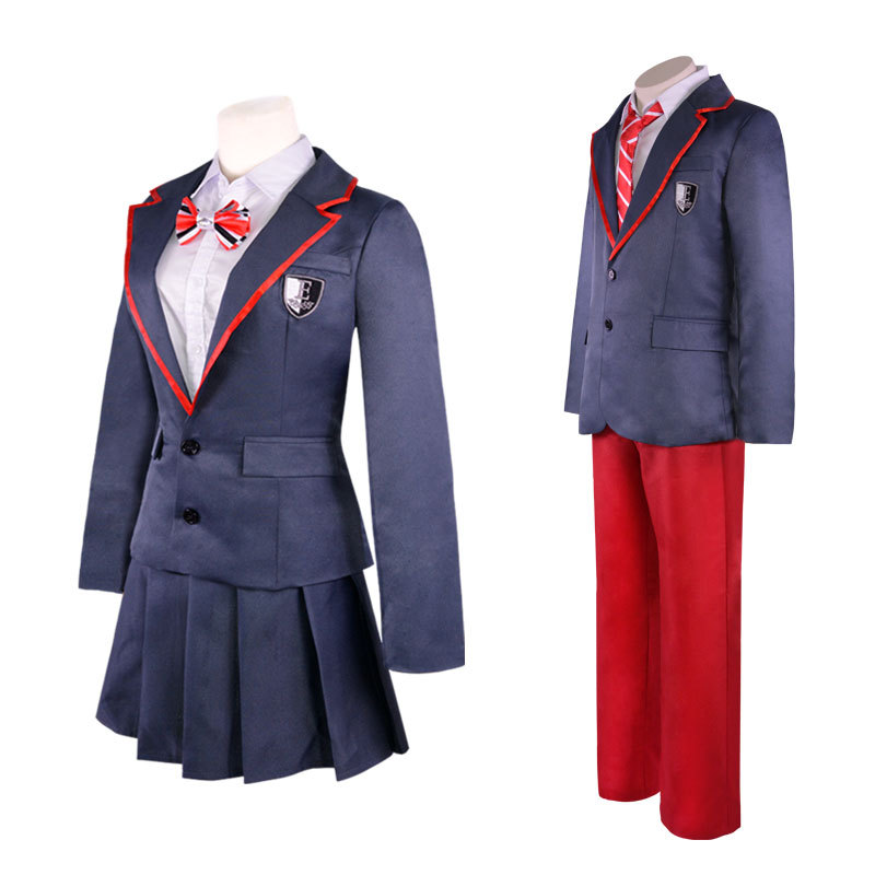 名校风暴cos服精英LasEncinas校服英伦风jk校园制服万圣节服装