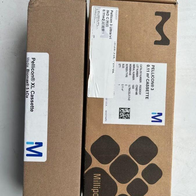 Millipore密理博超滤膜包0.1平米5KD型号P2B005A01 P2C005C01