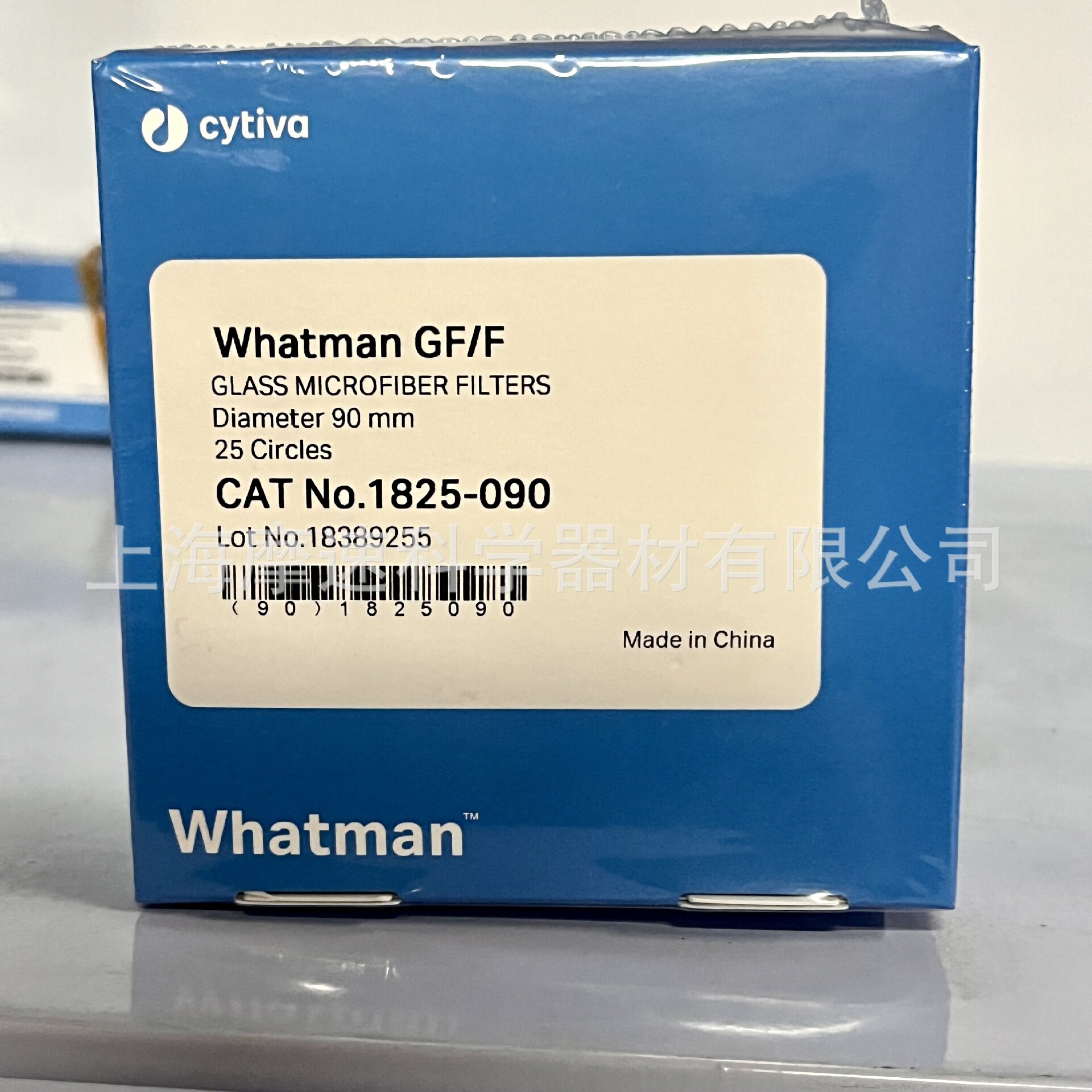 GEWHATMAN玻璃纤维滤纸GF/F1825-09025片一盒孔径0.7UM