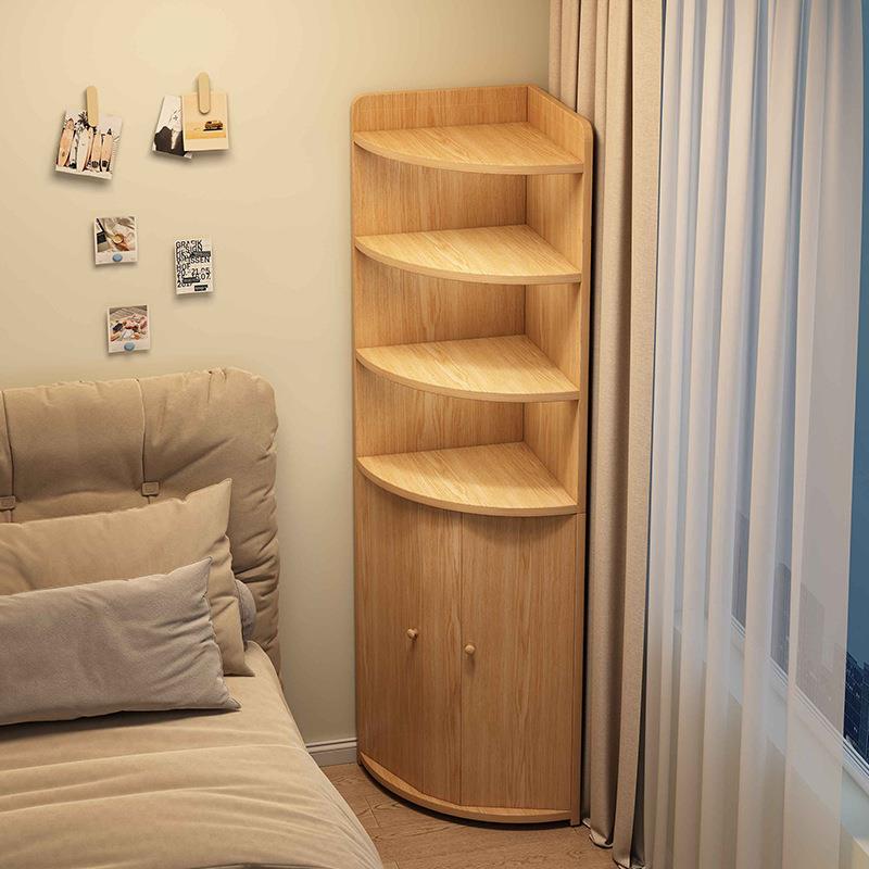 角柜转角柜墙角三角置物架客厅卧室拐角角落收纳边柜落地书柜收纳