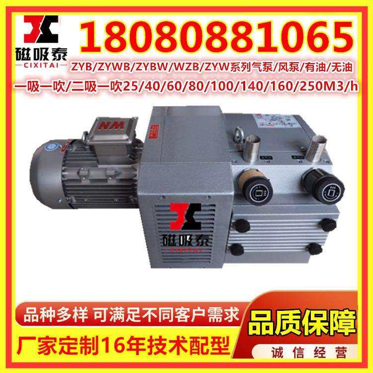 ZYW60B真空压力复合气泵/风泵2.2KW雕刻机真空泵吹吸二用