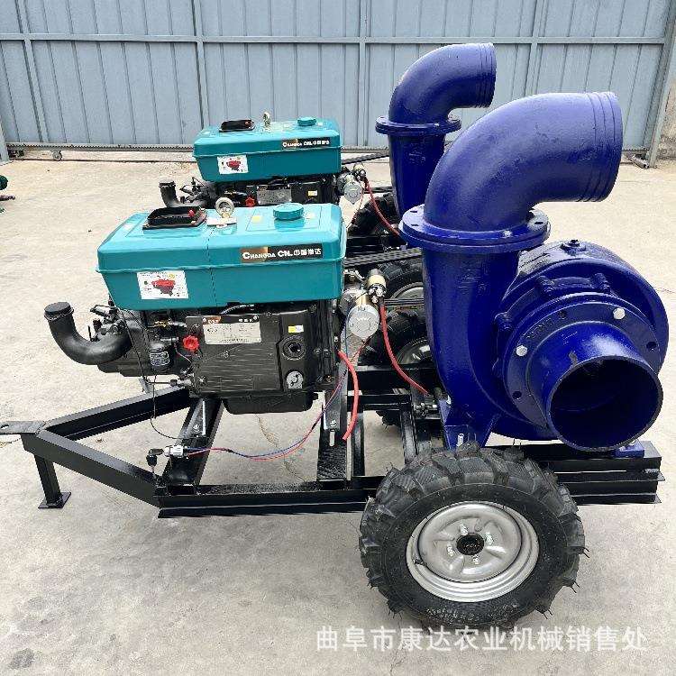 电机款大口径混流泵水泵移动款式水泵水坑河道排水泵