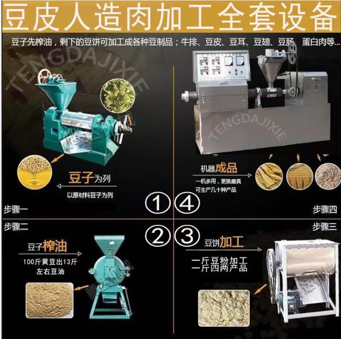 安徽庐江多功能大豆蛋白肉机