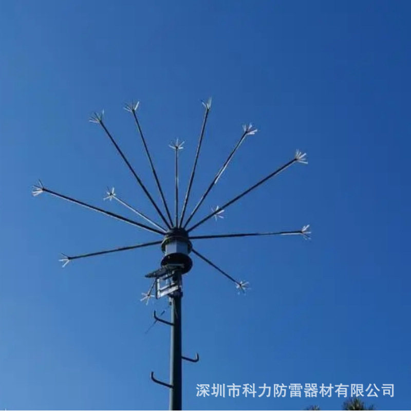 驱雷器拒雷器离子消雷器多针拒雷驱雷器提前放电避雷针接闪器