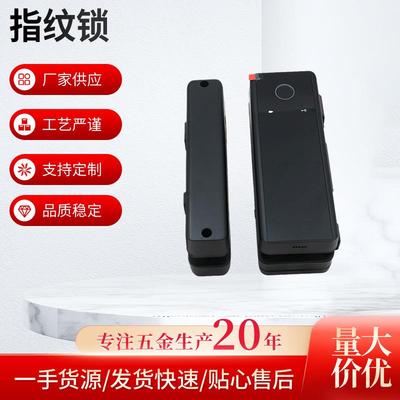 免布线玻璃门密码门锁指纹锁呆锁木门指纹刷卡电子智能锁电子锁