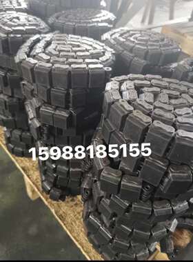 08B-G2带橡胶块U型盖板输送链坦克链10A12A5分双排不锈钢盖板链条