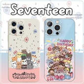 Seventeen手机壳苹果16pro华为vivo十周年svt周边iPhone15Promax小米14专辑OPPO克拉miniteen同款 13联名x适用