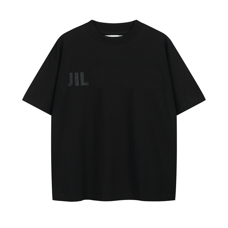 thumbnail for Minimalist Slogan Print Short Sleeve T-Shirt J9888
