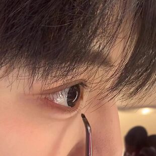 眼线刷子奇怪新款系列!折角眼线刷眼部细节眼睑下至卧蚕刀锋专用