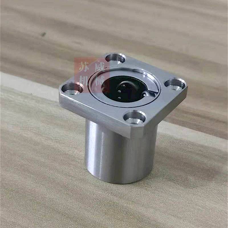 304不锈钢方法兰直线运动轴承SLMK8UU LM10L12 16 20 25 30 35 40