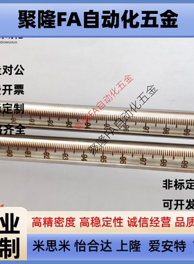 带刻度全螺纹螺丝ASSS ASSB-T Y-8 10 12 16 带刻度圆棒光轴