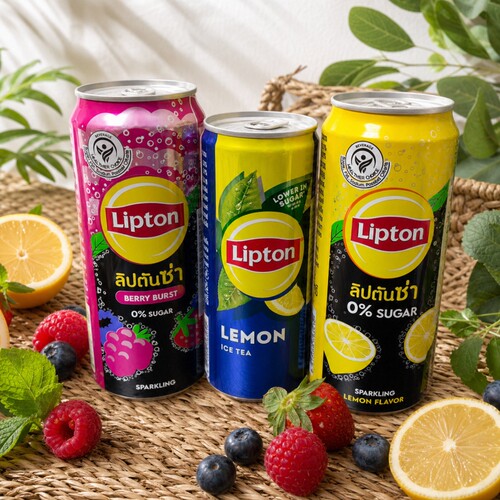 爆爽！泰国Lipton立顿柠檬茶饮料