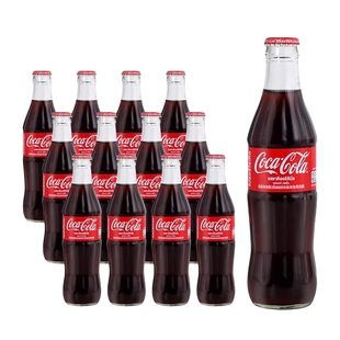 12瓶泰国进口可口可乐碳酸饮料汽水Sprite青柠檬玻璃瓶收藏珍藏版