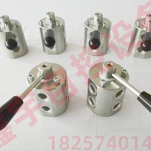 改装 卷扬机二位六通手动阀 夹木器卷扬机六通电磁阀 多回路选择阀