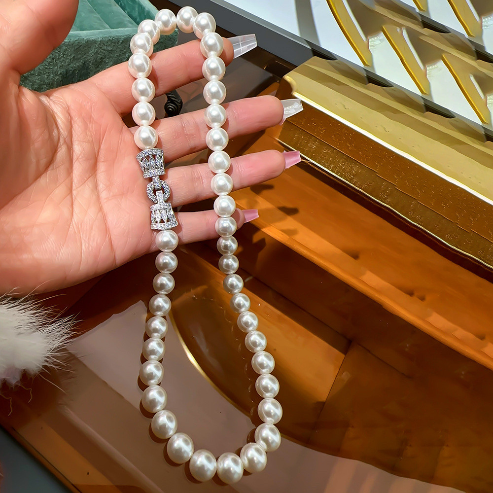 12mm Sea Shell Pearl Set Natural Australian Deep-Sea Stone - Product image 3