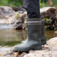 钓鱼水靴防滑防臭雨鞋 男款 轻便水鞋 男士 外卖骑手专用雨靴防水胶鞋