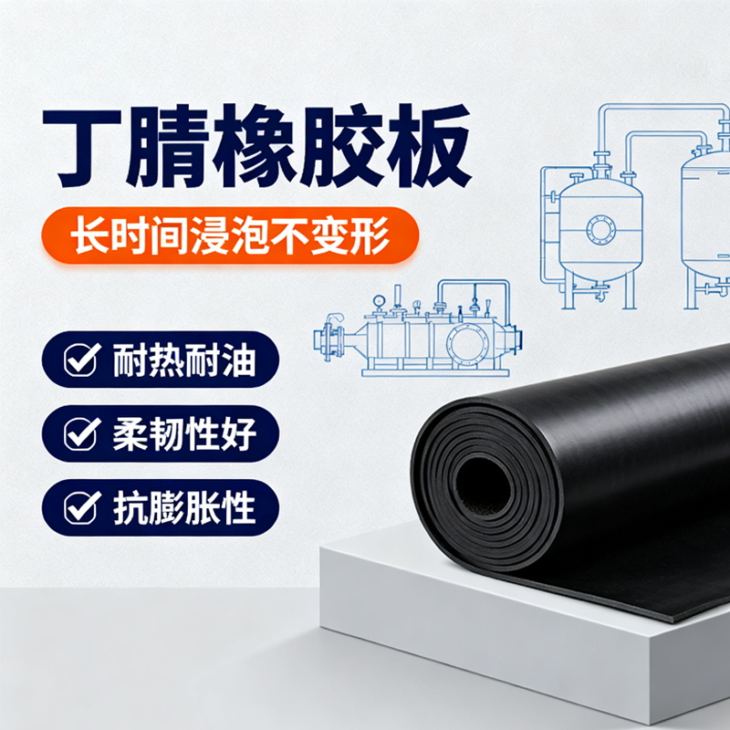 丁晴耐油橡胶板板耐机油柴油