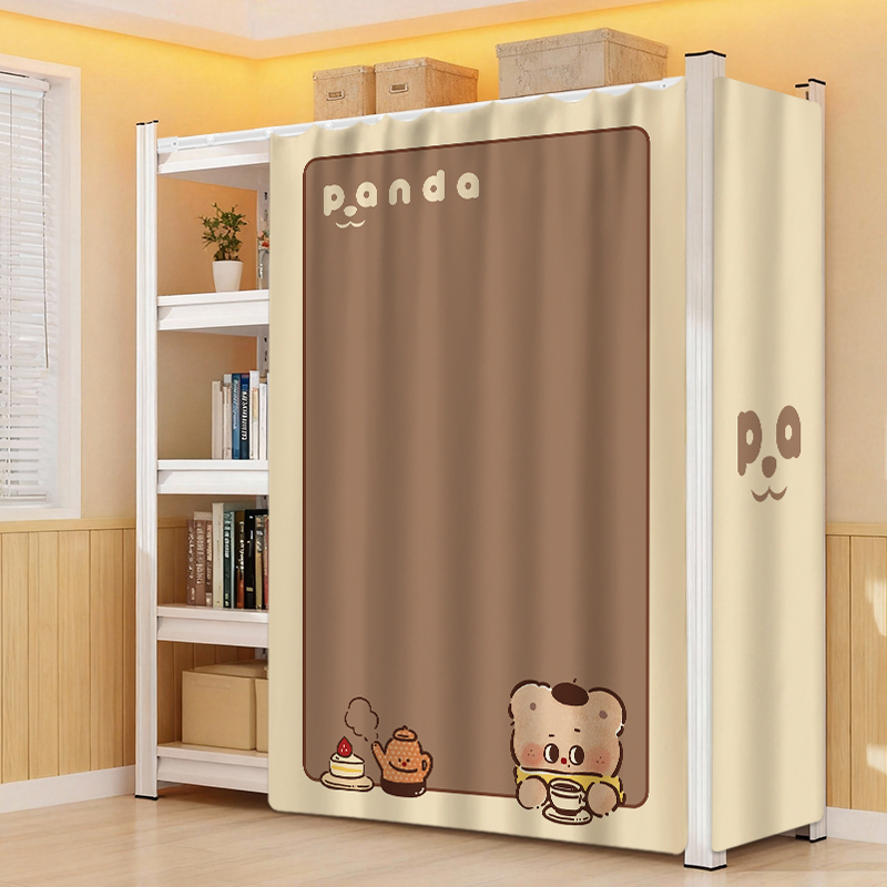 货架遮挡帘置物架铁架子杂物遮丑