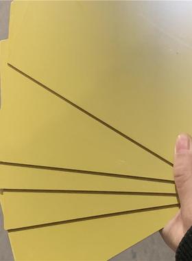 .江苏无锡大量现货供应土黄色pai板 托龙板材2-8mm薄板耐高温耐磨