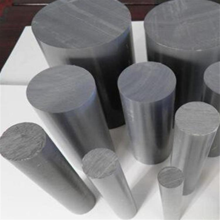 .厂家直销聚氯乙烯棒PVC塑料棒 高强度深灰色PVC-C棒材 CPVC棒材