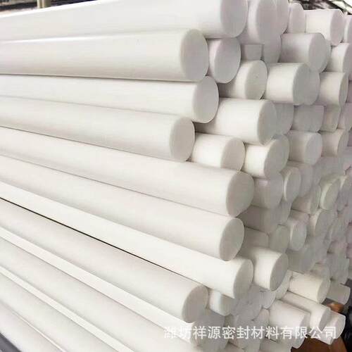 .耐温四氟棒耐磨聚四氟乙烯棒黑色铁氟龙棒耐酸碱塑料王纯料ptfe
