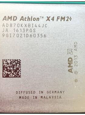AMD速龙II X4 730 740 750X 760K 830 840 850 860 X870K FM2 CPU