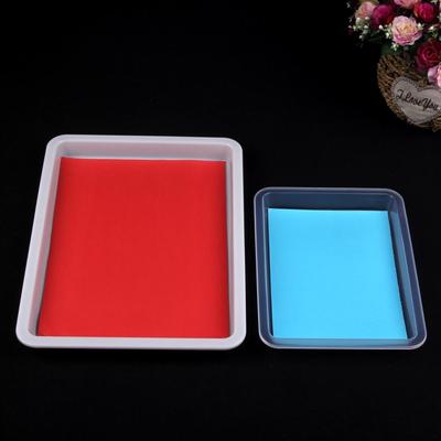 【水蹭画托盘】湿蹭画可装A4纸A5纸托盘塑料材料托盘浮动水画水影