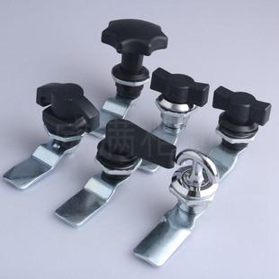 威满MS714 5不锈钢圆柱锁MS722信报箱旋钮锁通讯控制柜锁