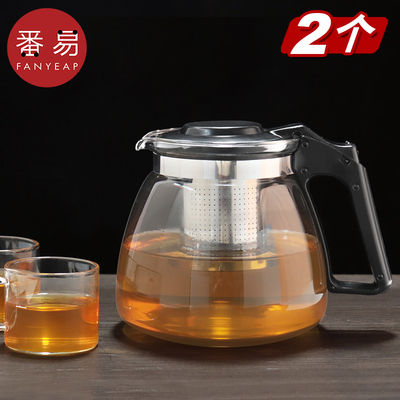 泡茶壶玻璃过滤冲茶壶隔茶具