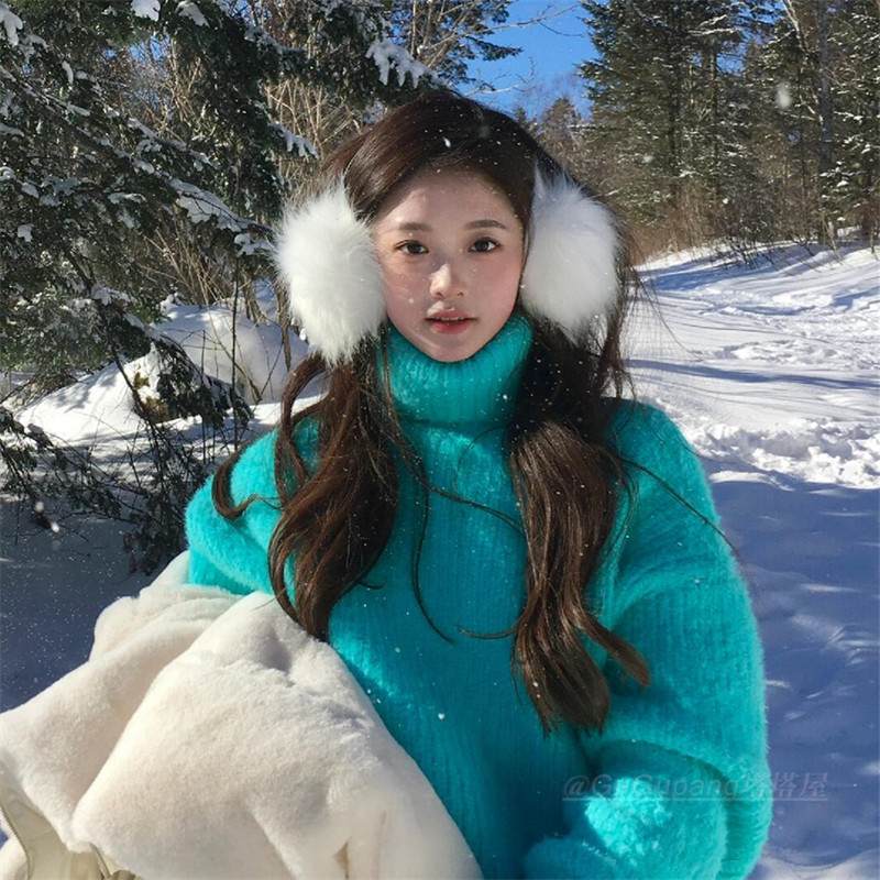 白色毛绒耳罩女冬季防寒保暖耳捂子学生骑行大号毛茸茸耳包耳套潮,服饰配件/皮带/帽子/围巾,耳套,淘宝优惠券,粉丝福利购,淘宝优惠卷