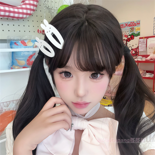 甜美可爱米菲兔发夹日系卡通甜妹少女心鸭嘴夹子学生发卡儿童发饰
