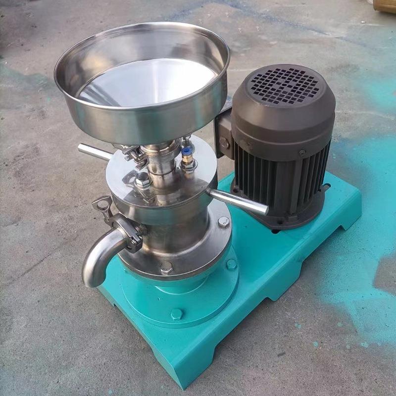 加工定制食品级辣椒果蔬花生芝麻番茄酱立式研磨机不锈钢胶体磨
