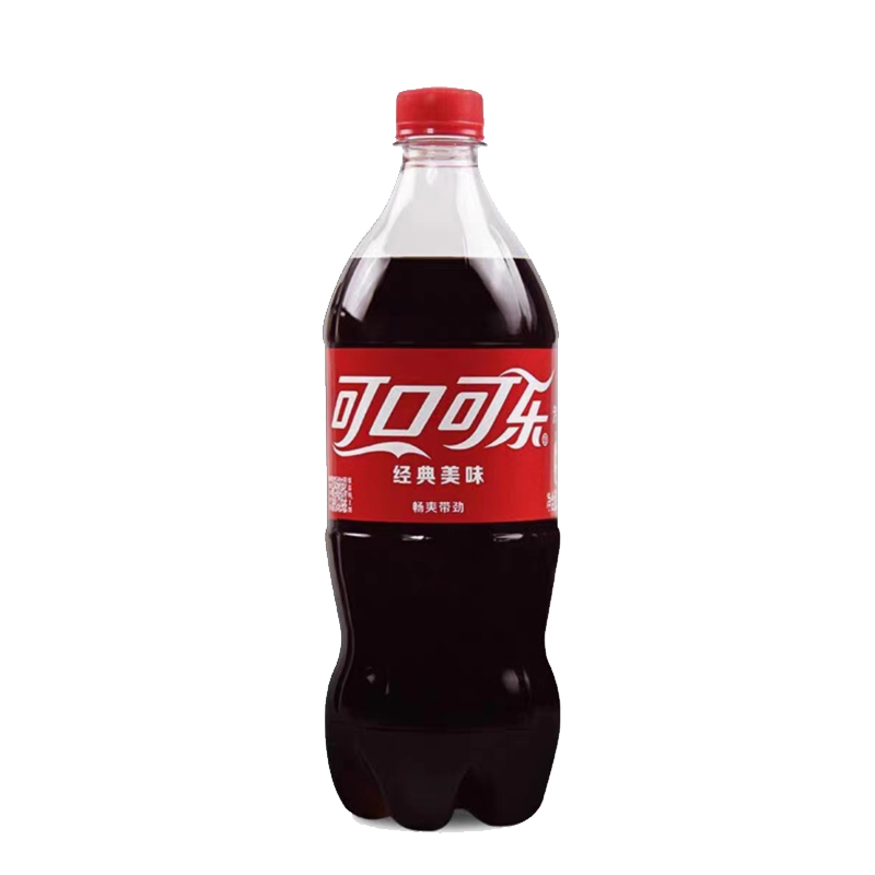 可口可乐888ML*1瓶装汽水碳酸饮料酷爽夏日饮品经典大容量即饮