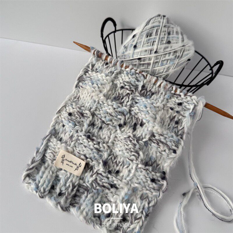 Boliya斯蓝乳酪diy手混线毛线团编钩织毛衣帽子包包男女生围巾线