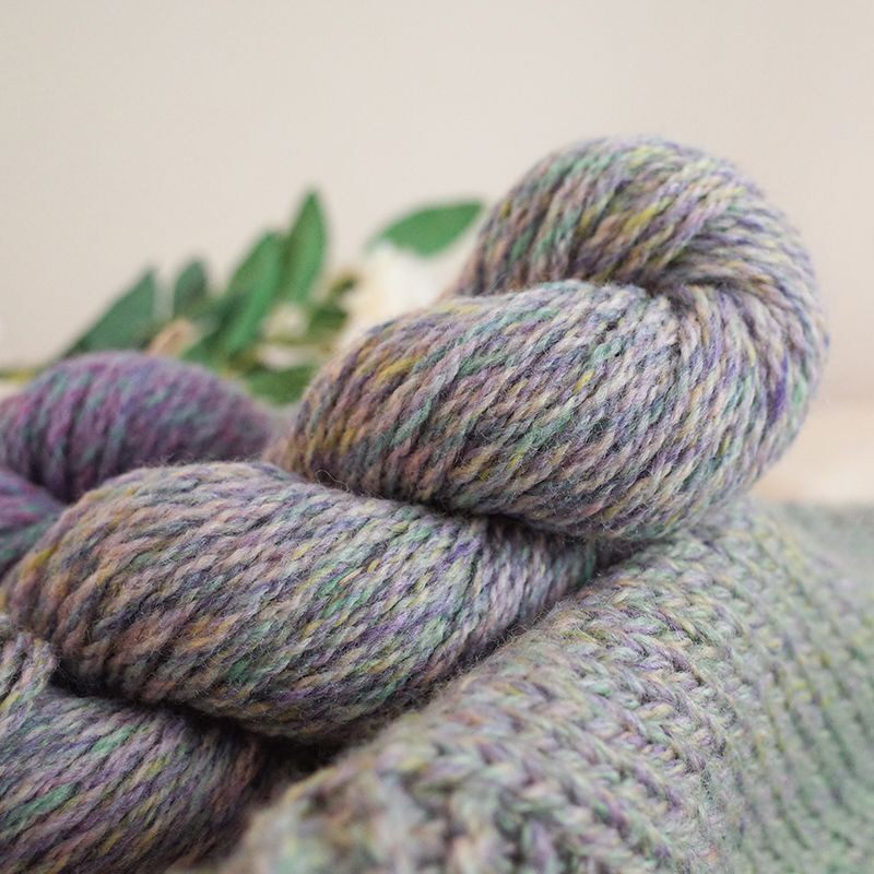 晚棠 100%羊毛线段染渐变粗毛线 手工编织棒针毛衣围巾