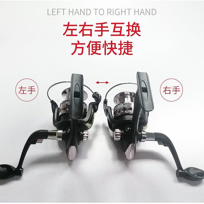 摩瑞卡纺车轮渔线轮鱼线轮海竿轮鱼轮渔具纺车式深海远投适用海钓
