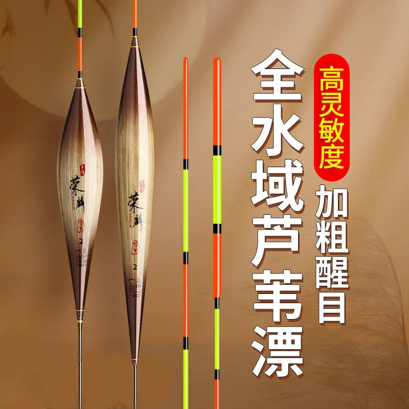 芦苇加粗超醒目鱼漂高灵敏轻口鲫鱼漂抗走水正品芦苇大物鱼漂浮漂
