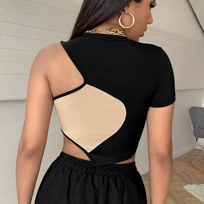 短款露脐T恤短款露脐T恤
