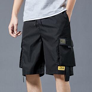 Fashion Loose Casual Work Wear Capris 时尚宽松休闲工装五分裤