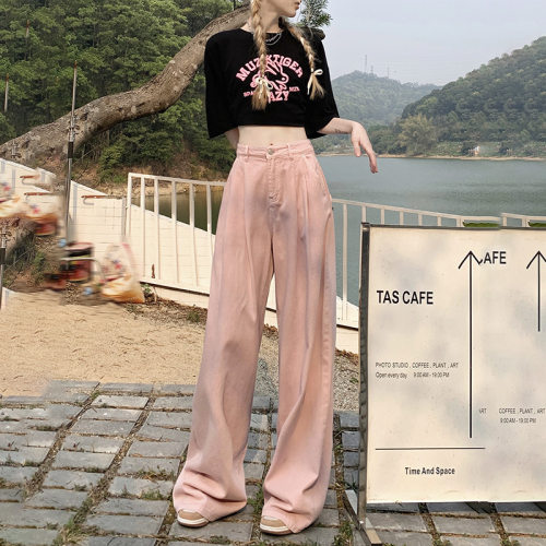 显瘦拖地裤显瘦拖地裤