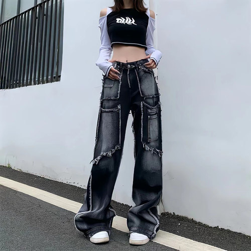 牛仔长裤女士牛仔长裤女士