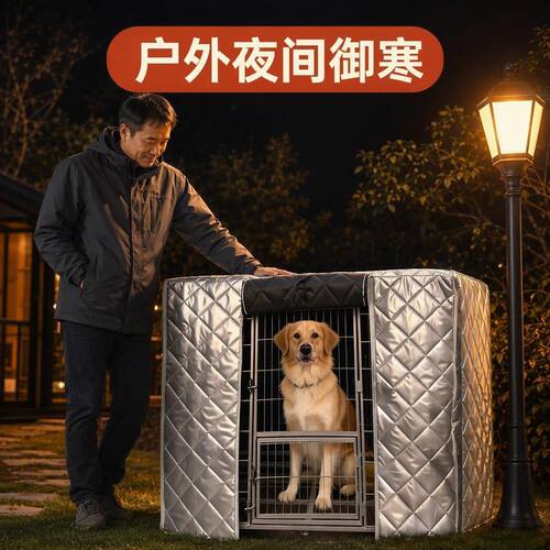 狗狗笼罩防寒加厚冬季保暖宠物笼罩猫舍罩鸟笼罩兔笼罩防水雨保温